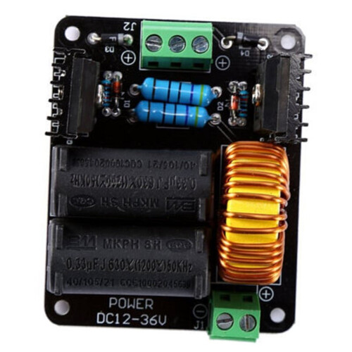 Voltage Module,ZVS Wireless Transmission Module Ideal for Student Experiments and Coil Accessories 2