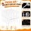 Supporto per Cake  A 20 Fori con 24 Supporti Trasparenti per Cake , Ideale per Dessert e Dolcetti. 4