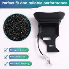 Camera Viewfinder Eyecup Anti-Lost Camera Eyecup with Lanyard for Alpha 7C II 7CR Viewfinder Protector Soft Eye Cup