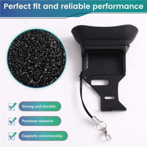 Ocular Do Visor da Câmera, Ocular Antiperda com Cordão para  Alpha 7C II 7CR, Protetor de Visor, Copo de Olho Macio