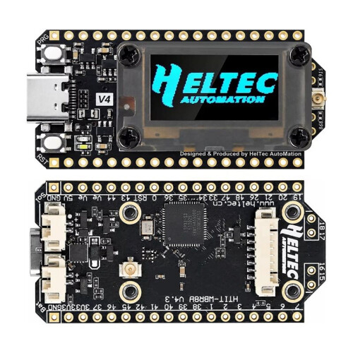 2Sets Heltec Meshtastic WiFi LoRa 32 V4.3.1 ESP32-S3R8 LoRa Node 8MB PSRAM for Meshcore LoRaWAN + Battery + Case 2