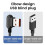 6A Fast Charging Spring Data Cable USB Type C Elbow Quick Charge Wire for  Compatible with  Phone Charger Sync Cord 6