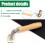 Silicone Handwheel, Brass Pressure Roller Manual Welding Tool High-Temperature Resistant Joint Roller, for PVC/TPO/EPDM 6