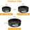 6+8+10 Inch Springform Pan Set, Nonstick Leakproof Cheesecake Pan for Baking, with Removable Bottom, Easy Release 1