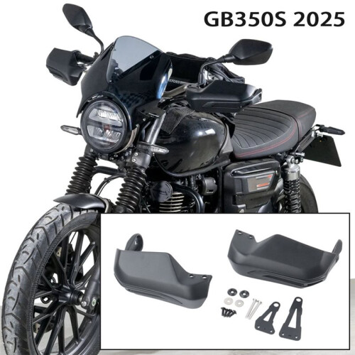 For  GB350S 2025 2026 New Handguards Windshield Protective Shield Set with Brackets Motorcycle Handlebar Guard 1