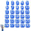 30 Pcs Numbered Pencil Toppers 1-30, Reusable Classroom Supply Tags for Easy Organization 4