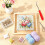16 Pcs Stretcher Bars for Needlework Canvas Stretcher Bars Combinations Embroidery Stretcher Bars for  Stitch Frame 6