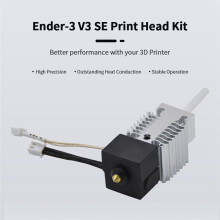 For 3 V3 SE Hotend Upgrade Hotend Kit High Temperature 260 Titanium Heatbreak Plated Copper Nozzle