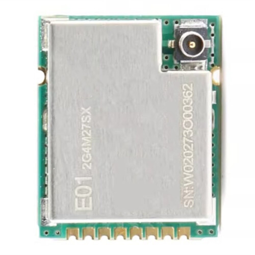 E01-2G4M27SX NRF24L01+PA 2.4GHz Wireless Transceiver Module High Power Long Range IPX RF Antenna Interface 2