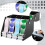 4-Roll Sticker Dispenser Holder - Adjustable Label Rack for Crafting, Organizing, and Retail Packaging 4