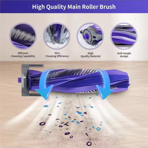 Accessories for  Flow 2 (Water Tank Version) Main Side Brush Dust Bag Replacement Spare Parts 1