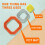 Placemats Set Removable Silicone Pot Holders for Kitchen Heat Insulation and Dining 2