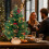 Árvore de Natal Artificial de Mesa de 50 cm com Luzes e Pinhas, Decoração para Quarto 3