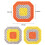 Placemats Set Removable Silicone Pot Holders for Kitchen Heat Insulation and Dining 8