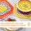 Placemats Set Removable Silicone Pot Holders for Kitchen Heat Insulation and Dining 7