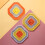Placemats Set Removable Silicone Pot Holders for Kitchen Heat Insulation and Dining 5