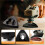 100 Pcs Triangle Sanding Pads, 80mm, 120 Grit Hook and Loop, Detail Sander Compatible 6