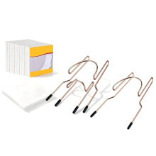 Sock Hoop for Embroidery with Water-Soluble Stabilizer + 3D Embroidery Foam Metal Sock Hoop Water-Soluble Stabilizer