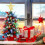 Árvore de Natal Artificial de Mesa com Luzes, Bolas e Enfeites de Natal em Formato de Estrela 7