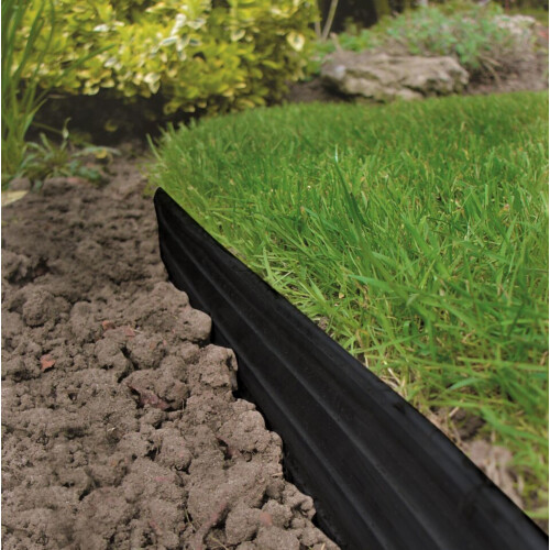Swift Edge Garden Edging - 6m pack - Black 1