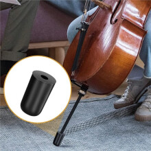 4 Piece Cello Rock Stop with Strap Non Slip Endpin Anchor Set with Floor Mat, Rubber Tip Protectors for Cello Practice