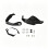 Handlebar Handguard Shield for  Scrambler 400X 2024-2025 Motorcycle Hand Guard Wind Deflector Handle 6