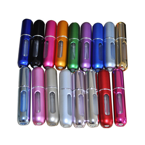 (11)Perfume Atomiser Refillable Bottle Travel Portable Mini Pump Spray 5ml Atomizer 2