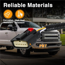 Arnés de Cableado para Cámara de Visión Trasera del Portón Trasero para Camionetas para F350 F450 F550 Super Duty 2013-2016 FC3Z-14A412-A
