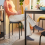 IKEA GULTARP Upholstered Stool 45 cm 3