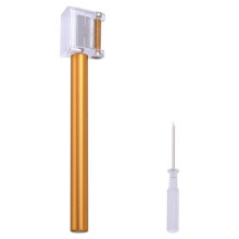 Herramienta de Aplicación de Pegamento, Tinte y Pintura con Rodillo de Aceite para Márgenes de Cuero para Accesorios de Manualidades de Cuero DIY