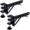 4 Pack Under Desk Keyboard Tray Clamp- Bracket, Adjustable Desktop Extension Arm Rest Support Rack (No Tray) 7