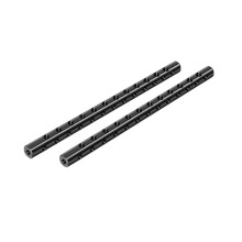2PCS 15mm Stänger 1/4 Tråd för för för för DSLR Kamera Bur Följ Fokus Rör Stångs Rail System Topp Grepp Montering C