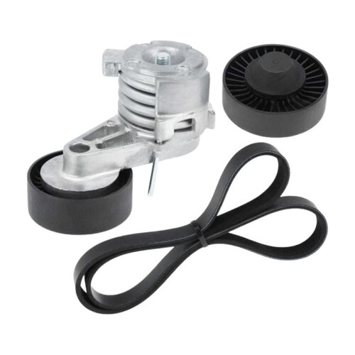 Car Drive Belt Pulley Tensioner Kit for  N52 Engine E81 E82 E87 E88 E90 E91 E92 E93 X1 X3 X5 11287535860 11287628650
