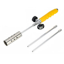 Extended Long Butane Torch Gun Outdoor Weed Burner for Baking Grass Burning and Ignition Gas Burner