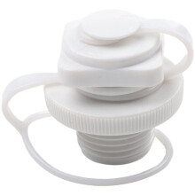 White Boston Air Valve One-Way Inflation Valve Airbeds Approx. 22mm BIGMOUTH Boats Canoes Pool Rafts Rubber Dinghys