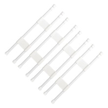 Adjustable RV Refrigerator Tension Rod 16-28 Inch Fridge Storage Divider Bar Anti-Fall Organizer for Motorhome Cabinet