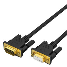 DB9 Extension Cable Male to Female Extension Cable Double Shield RS232 RS485 Serial Cable 9 Pin Male to Female Cable A