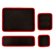 Juego 4 Piezas Alfombrillas Magnéticas Flexibles, Alfombrillas Magnéticas para HerrAMientas, Soportes Magnéticos para HerrAMientas para Mecánicos,