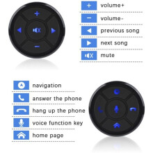 Universal Car Steering Wheel Remote Control 10 Key Wireless Car Radio DVD GPS Multimedia Navigation Unit Remote
