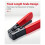 Optical Fiber Wire Stripper Multi-Functional 5G/4G Dual-Purpose Fiber Optic Cable Stripper Drop Cable Stripper 6