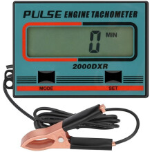 Digitale Toerenteller, Kleine Motor Toerenteller Kettingzaag Toerenteller, 2-Takt 4-Takt Inductieve RPM Meter Urenmeter