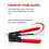 Optical Fiber Wire Stripper Multi-Functional 5G/4G Dual-Purpose Fiber Optic Cable Stripper Drop Cable Stripper 9