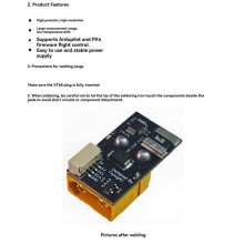 FC External Ammeter I2C Current/Voltage Measurement Module for ArduPilot and PX4 Firmware Flight Controller