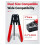 Optical Fiber Wire Stripper Multi-Functional 5G/4G Dual-Purpose Fiber Optic Cable Stripper Drop Cable Stripper 4