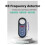 K 8 Tester Frequency Meter/Frequency 100-999MHz LCD for Car Remote Control Frequency Detection Infrared Signal Detection 2