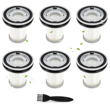 Filtry Hepa 6 Pack AV8001 do Odkurzacza Samochodowego dla Fanttik Slim V8 Apex