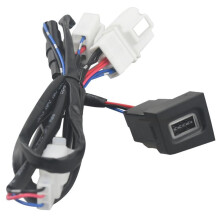 1PC Car Charger Socket QC3.0 Fast Charge USB Charging Outlet Power Adapter for CC 2011 2012 Magotan B6