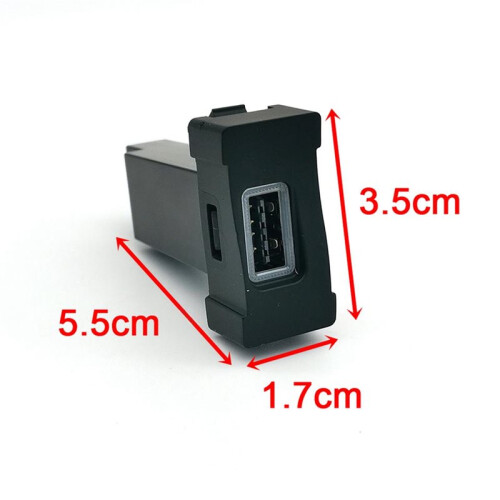 Car Charger Socket Dual USB Interface PD Type C Socket Car Charger Adapter QC 3.0 for  Daily 2