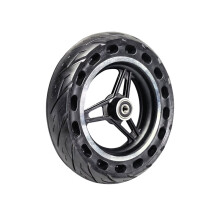 For 10-Inch Electric Skateboards, Modified Go-Karts, Run-Flat Tires, 10x2.50 Honeycomb Solid Tires, W/Bearing Tires 10mm
