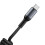 100W Coiled USB A to Type C Cable for Car,90 Degree Spring Retractable Fast Charging Data Cord 2